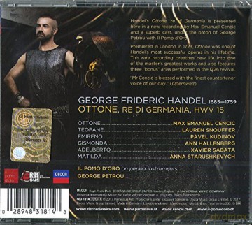 Max Emanuel Cencic: Handel Ottone [3CD]