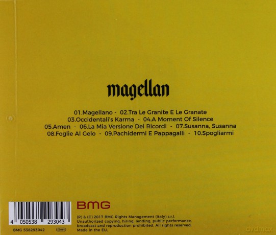 Francesco Gabbani: Magellan [CD]