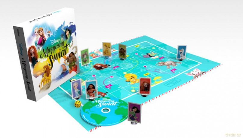 Muzyczny Świat Disneya (PL) [CD]+[GRA PLANSZOWA]