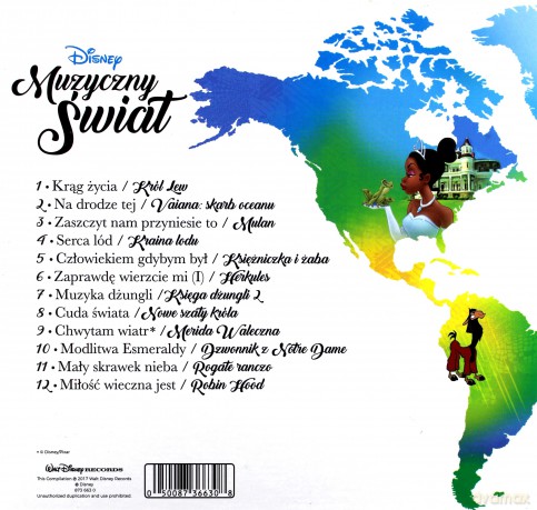 Muzyczny Świat Disneya (PL) [CD]+[GRA PLANSZOWA]