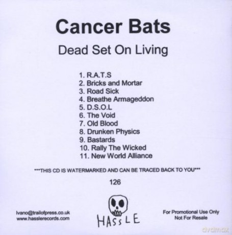 Cancer Bats: Dead Set On Living [CD]