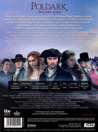 Poldark - Wichry Losu Sezon 2 [3DVD]