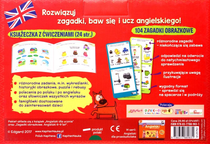 Angielski dla ucznia. Kapitan Nauka [KSIĄŻKA]