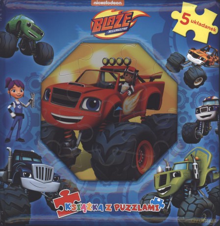 Blaze i megamaszyny [KSIĄŻKA]+[PUZZLE]