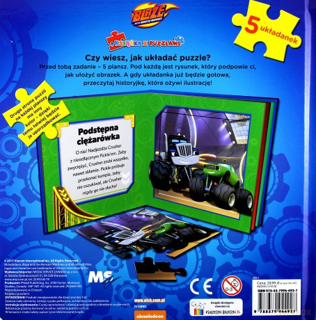 Blaze i megamaszyny [KSIĄŻKA]+[PUZZLE]