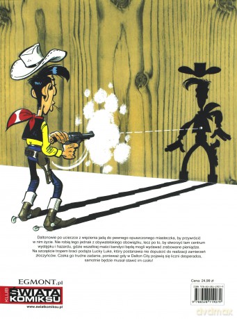 Dalton City Lucky Luke - Rene Gościnny [KOMIKS]