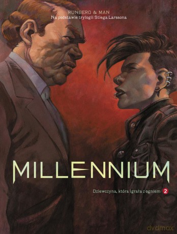Dziewczyna która igrała z ogniem. Millennium (Tom 2) - Sylvain Runberg [KOMIKS]