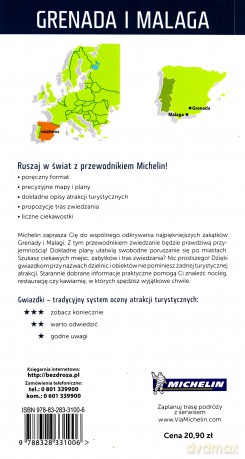 Grenada i Malaga. Michelin [KSIĄŻKA]
