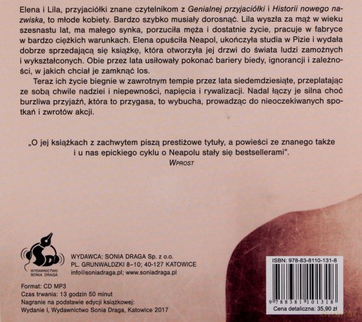 Historia ucieczki - Elena Ferrante [AUDIOBOOK]