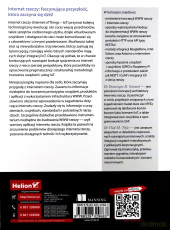 Internet rzeczy. Budowa sieci z wykorzystaniem technologii webowych i Raspberry Pi - Dominique Guinard [KSIĄŻKA]