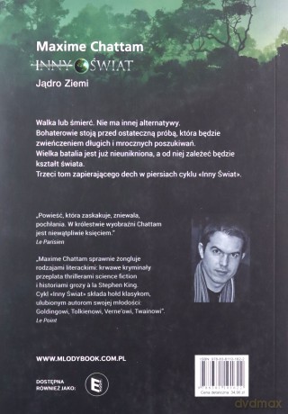 Jądro Ziemi. Inny świat (Tom 3) - Maxime Chattam [KSIĄŻKA]