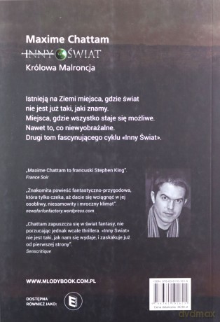 Królowa Malroncja. Inny świat (Tom 2) - Maxime Chattam [KSIĄŻKA]