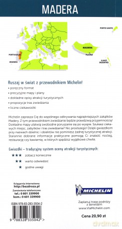 Madera. Michelin [KSIĄŻKA]