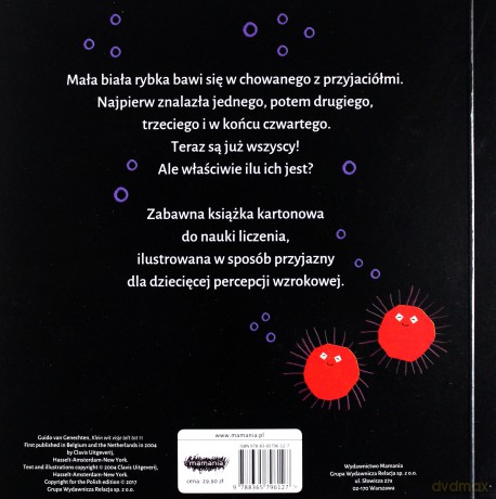 Mała biała rybka liczy do 11 - Guido Van Genechten [KSIĄŻKA]