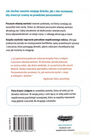Mów, słuchaj i zrozum. Zadbaj o poczucie własnej wartości swojego dziecka - Petra Krantz Lindgren [KSIĄŻKA]