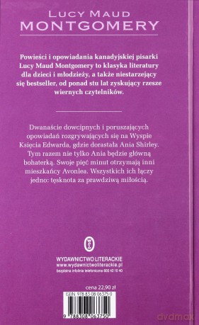 Opowieści z Avonlea - Lucy Maud Montgomery [KSIĄŻKA]