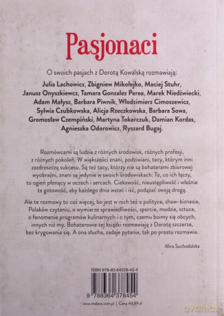Pasjonaci - Dorota Kowalska [KSIĄŻKA]