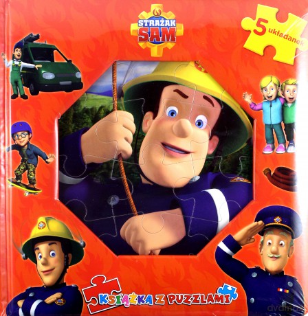 Strażak Sam [KSIĄŻKA]+[PUZZLE]
