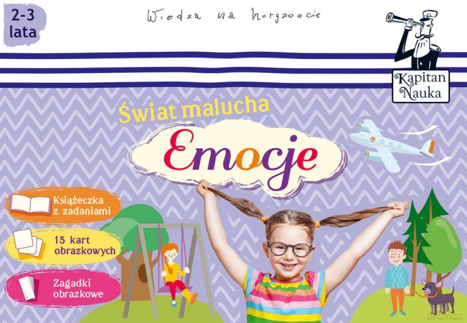 Świat malucha emocje. Kapitan Nauka [KSIĄŻKA]