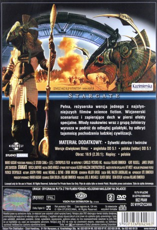 Gwiezdne wrota [DVD]