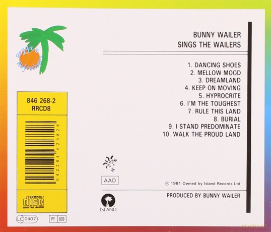 Bunny Wailer: Sings The Wailers [CD]