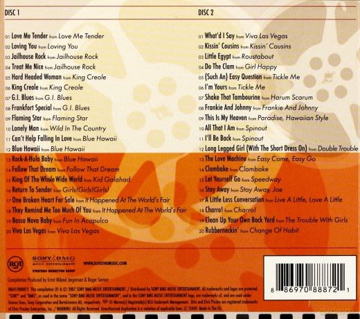Elvis Presley: Elvis At The Movies [2CD]