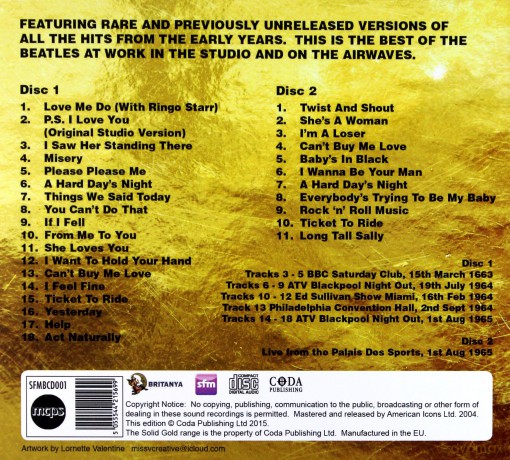 The Beatles: Solid Gold - The Greatest Hits 1962-65 [2CD]
