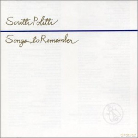 Scritti Politti: Songs To Remember [CD]
