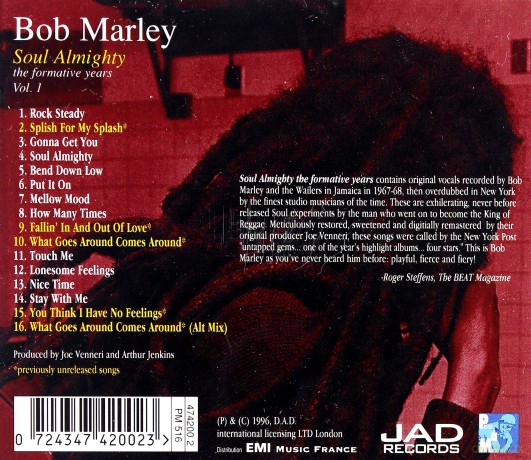 Bob Marley: Soul Almighty [CD]