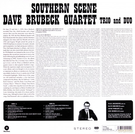 Dave Brubeck Quartet: Southern Scene [Winyl]
