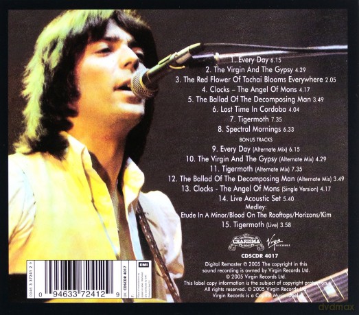 Steve Hackett: Spectral Mornings [CD]
