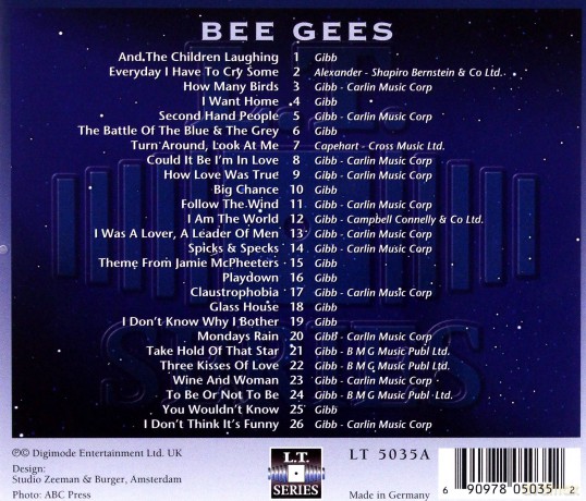 Bee Gees: Spicks And Specks [CD]
