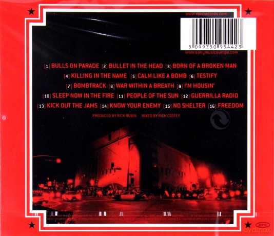 Rage Against The Machine: Live at the Grand Olympic Auditorium [CD]