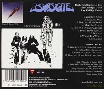 Budgie: Squawk [CD]