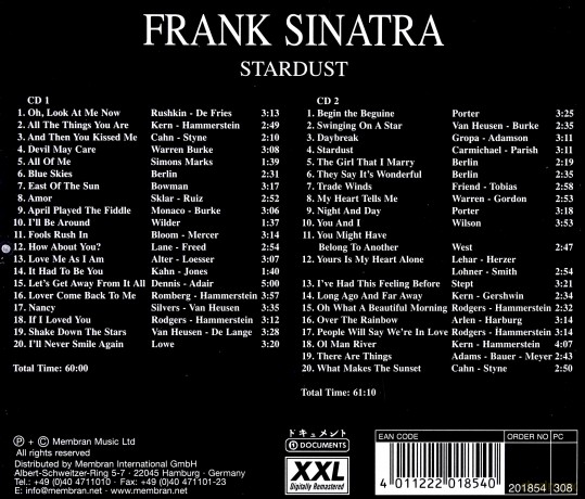 Frank Sinatra: Stardust [2CD]