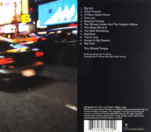Pj Harvey: Stories From The City. Stories From The Sea [CD]