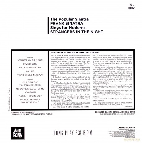 Frank Sinatra: Strangers In The Night [Winyl]
