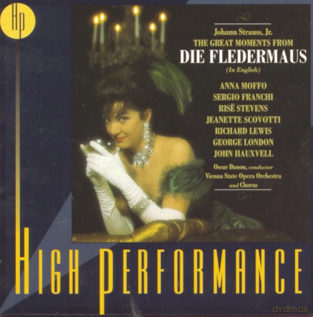 Anna Moffo-Vienna State Opera: Strauss-Die Fledermaus [CD]