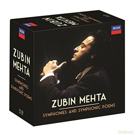 Zubin Metha: Symphonies And Symphonic Poems [23CD]