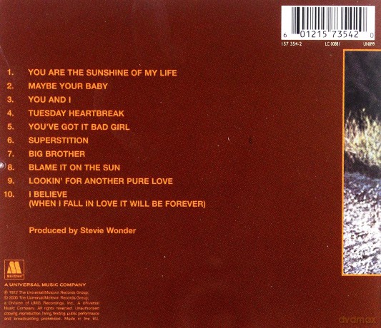 Stevie Wonder: Talking Book [CD]