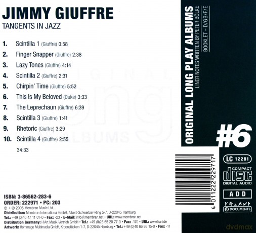 Jimmy Giuffre: Tangents In Jazz-De Luxe Edition [CD]