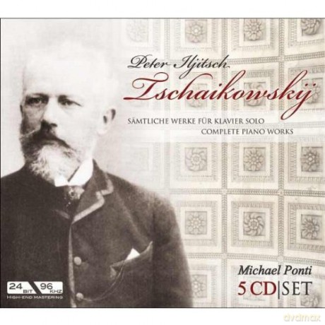 Michael Ponti: Tchaikovsky/Complete Piano Works [5CD]