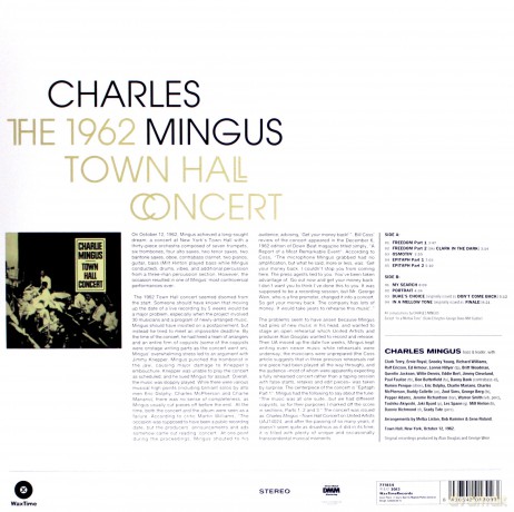 Charles Mingus: The 1962 Town Hall Concert [Winyl]