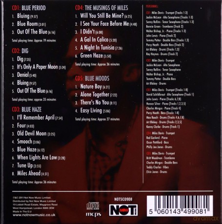 Miles Davis: The Anthology 51 - 55 [5CD]