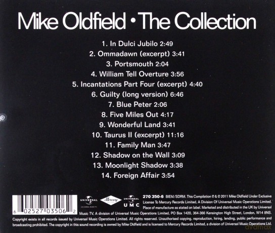 Mike Oldfield: The Collection [CD]