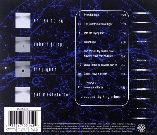 King Crimson: The Construkction Of Light [CD]