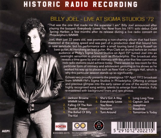 Billy Joel: The Early Years [CD]