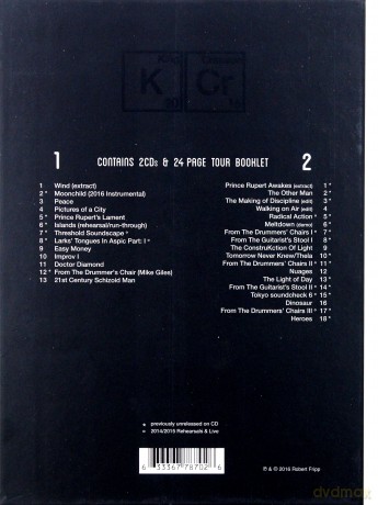 King Crimson: The Elements Tour Box 2016 [2CD]