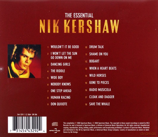 Nik Kershaw: The Essential [CD]