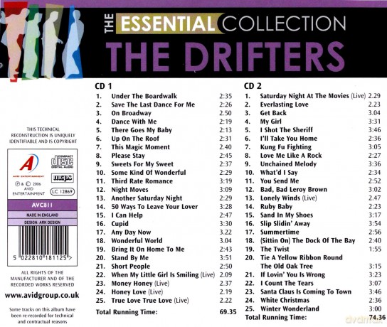 Drifters: The Essential Collection [2CD]